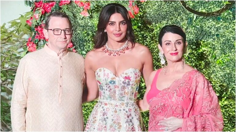 Priyanka Chopra’s father-in-law Kevin Jonas distributes sweets to paps at her brother’s wedding