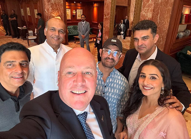 Aamir Khan, Vidya Balan, Siddharth Roy Kapur, Ronnie Screwvala, and Ashutosh Gowariker meet New Zealand PM Christopher Luxon : Bollywood News