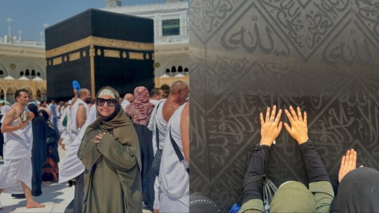 Hina Khan performs Umrah during Ramadan amid cancer treatment, shares pics from Mecca: ‘Overwhelmed and speechless’
