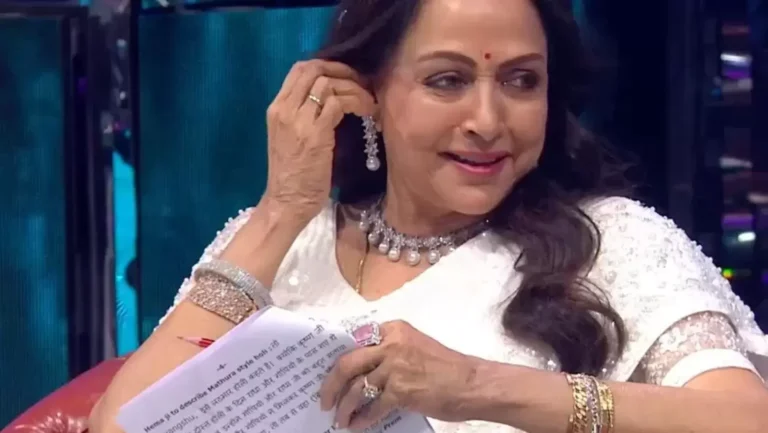 Hema Malini caught on camera with ‘script for reality show’ Indian Idol in hand, internet says ‘this is so embarrassing’