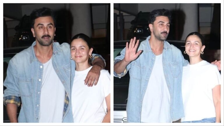 Ranbir Kapoor teases Alia Bhatt in front of photographers before posing together: ‘Yeh ruk nahi rahi’ | Bollywood